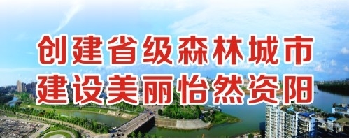 www网色操逼创建省级森林城市 建设美丽怡然资阳